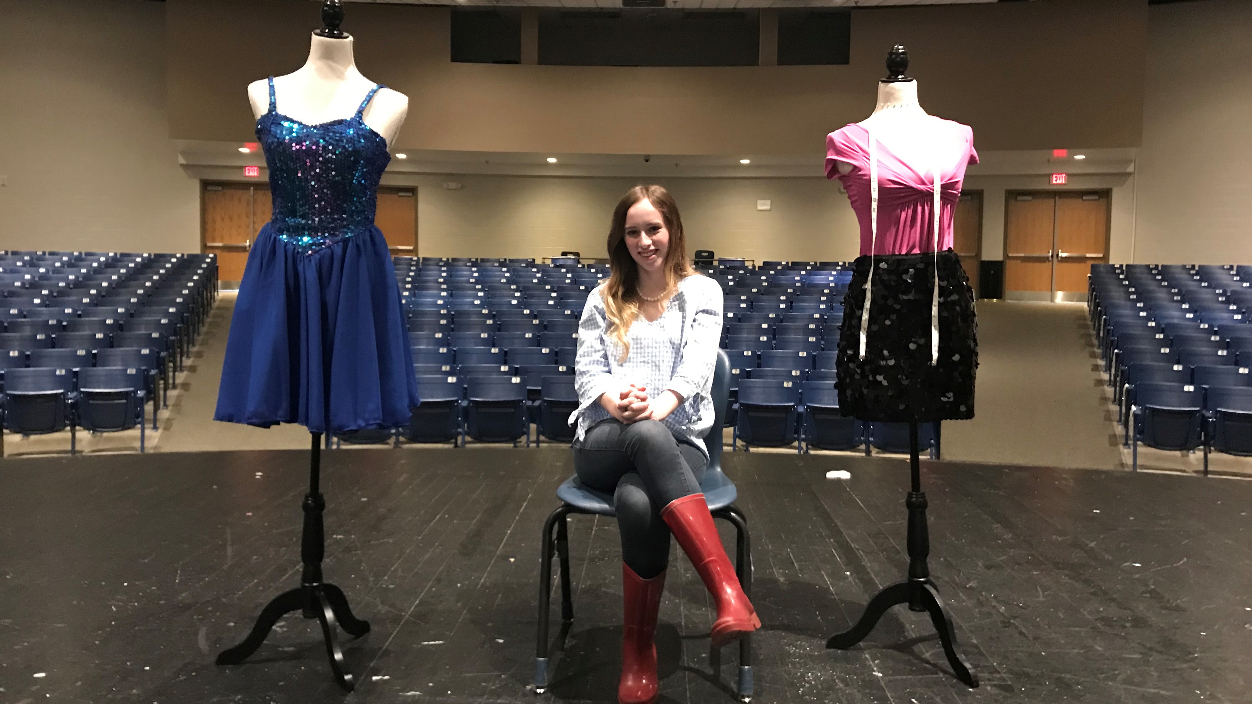 KCS Hall Pass Blog / Student's Fashion Sense Shapes "Musical", Prom Dress